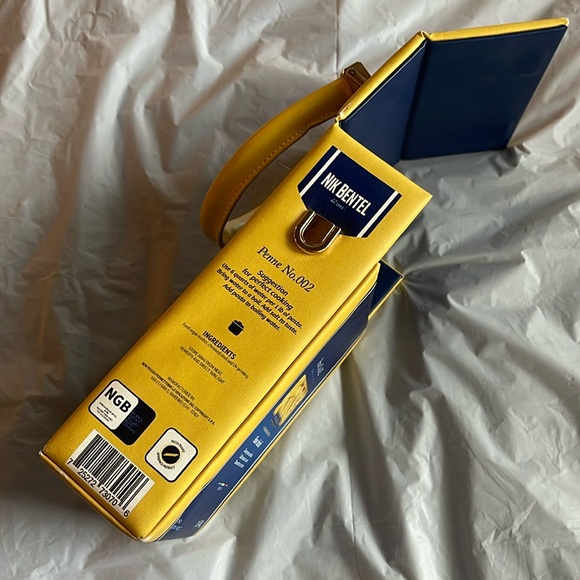 Nik Bentel Italian Pasta Bag. Vegan Hand Bag - Picture 3 of 17